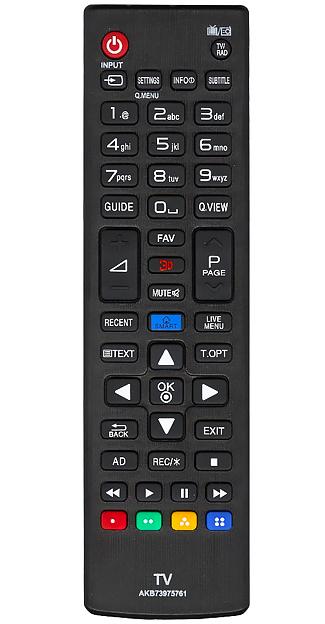 Пульт дистанционного управления для LG AKB73975761 3D, SMART
