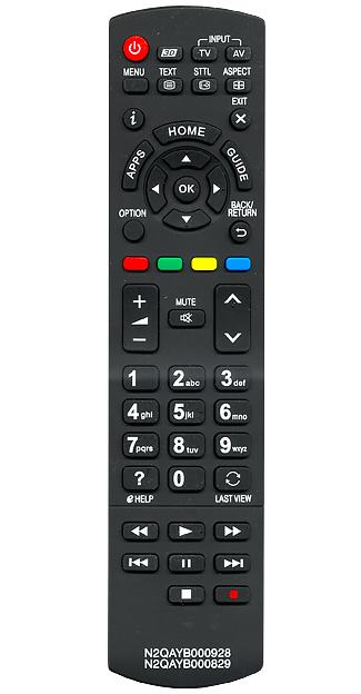 ����� �������������� ���������� ��� PANASONIC N2QAYB000829   3D    (= N2QAYB000928 �����)