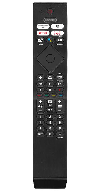 Пульт дистанционного управления для PHILIPS 398GM10BEPHN0049HT (996592100827, YKF474-B020) ivi ambilight, голос