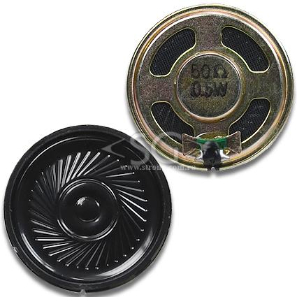 Громкоговоритель ( динамик) YD40-03M (40*h5*магн.N35) 50 Om 0,5W, металл