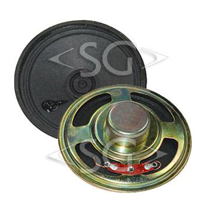 Громкоговоритель ( динамик) YD66-02 (66*h22*закр.магн.22mm) 8 Om 1W мет.