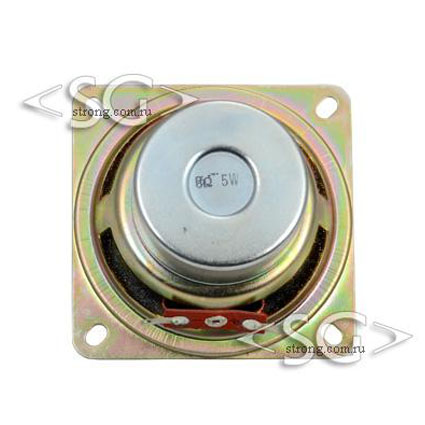 Громкоговоритель ( динамик) YD78-46 (77*h44*закр.магн.48mm) 4 Om 3W мет.
