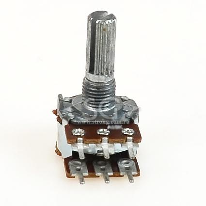 СП3-500"е"М 20 кОм А вал Т/20 (импортная серия R16, WH148)