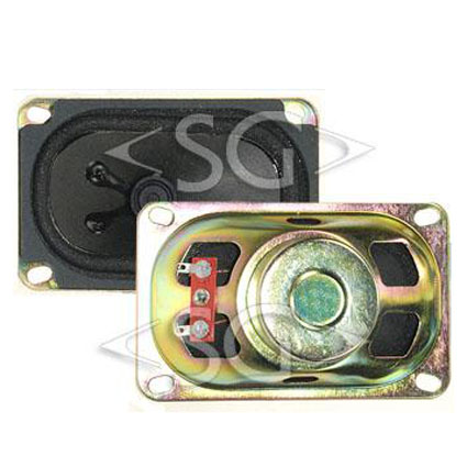 Громкоговоритель ( динамик) YDT610 (61х98*h40*закр.магн.37mm) 8 Om 5W мет., (5ГДШ-10)