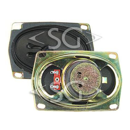 Громкоговоритель ( динамик) YD813-09 (77х123*h35*откр.магн.44mm) 8 Om2W(3ГДШ-12) мет.