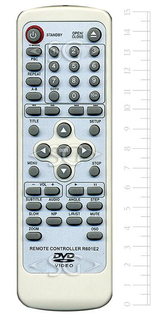 Пульт дистанционного управления для ELENBERG R601E2 (DVDP-2410)
