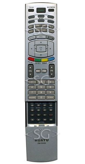 ����� �������������� ���������� ��� LG universal RM-D656 (������ ���� 6710V00151E lcd) �������