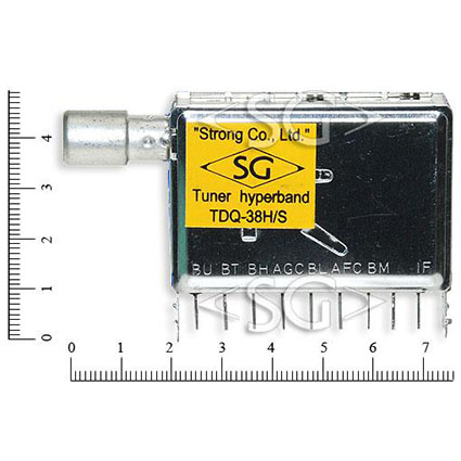 Тюнер TDQ-38H/S 9pin,в.(TDC-3T8II-470,KS-H-79OS)38.6mm