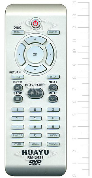 ����� �������������� ���������� ��� PHILIPS universal RM-D622 (������ ���� RC2011) �������