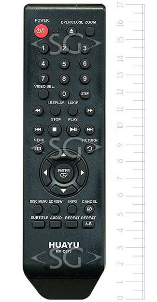 ����� �������������� ���������� ��� SAMSUNG universal RM-D673 (������ ���� 00054B) �������