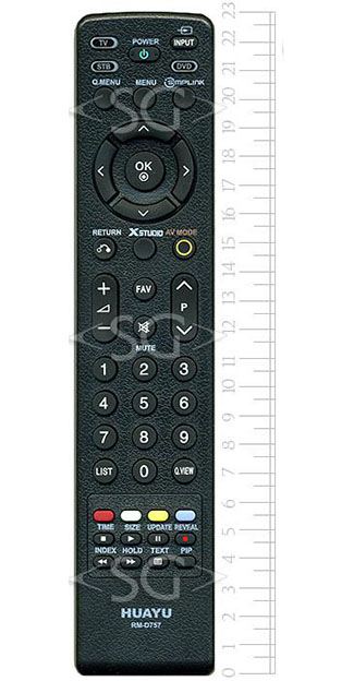 ����� �������������� ���������� ��� LG universal RM-D757 (������ ���� MKJ40653805 lcd) �������