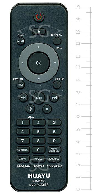 ����� �������������� ���������� ��� PHILIPS universal RM-D750 (������ ���� 2422 5490 01933 ) �������