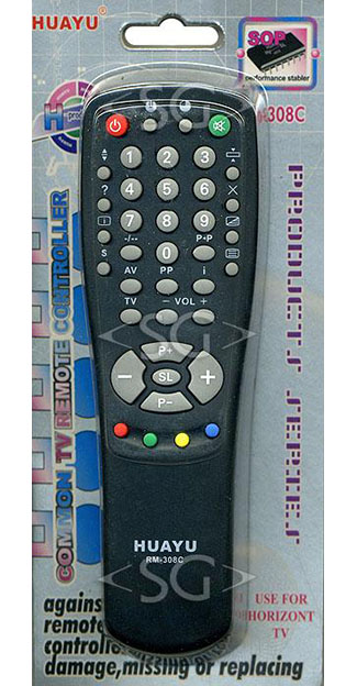 ����� �������������� ���������� ��� HORIZONT universal RM-308C+ (������ ���� RC6-7-2) ������������ 5 �����  (� �������)