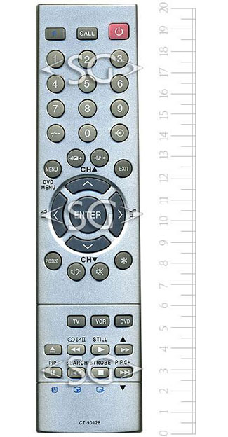 Пульт дистанционного управления для TOSHIBA CT-90128