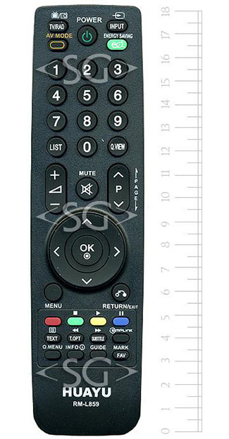 ����� �������������� ���������� ��� LG universal RM-L859 (������ ���� AKB69680403 lcd) �������