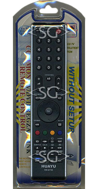 ����� �������������� ���������� ��� TOSHIBA universal RM-D759 (������ ���� CT-90287 lcd) �������