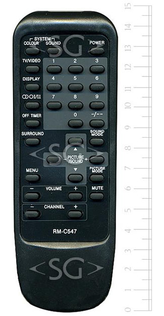 ����� �������������� ���������� ��� JVC RM-C547