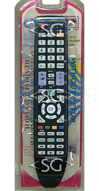Пульт дистанционного управления для SAMSUNG universal RM-D762 (корпус типа BN59-00702A LCD) блистер