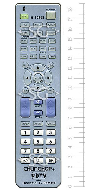 ����� �������������� ���������� ������������� CHUNGHOP ��� TV H-1080E (��������� ���  HDTV) �����. (�����. �� ���. ��.) �������