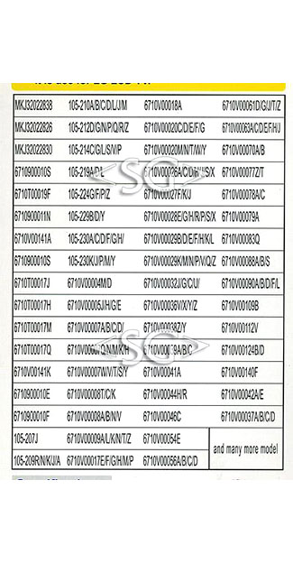 Пульт дистанционного управления для LG universal RM-L810 (корпус типа AKB33871401 lcd) блистер