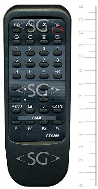 Пульт дистанционного управления для TOSHIBA CT-9856