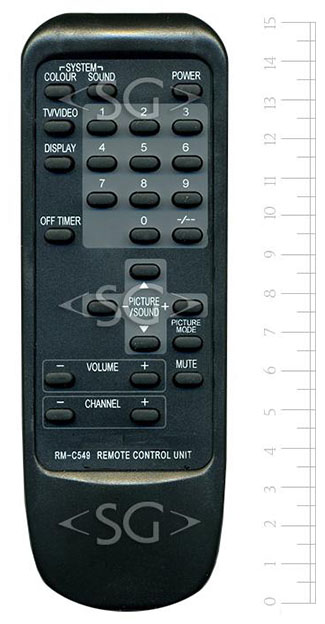 Пульт дистанционного управления для JVC RM-C549