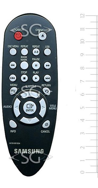 Пульт дистанционного управления для SAMSUNG AK59-00103A (dvd) /orig./