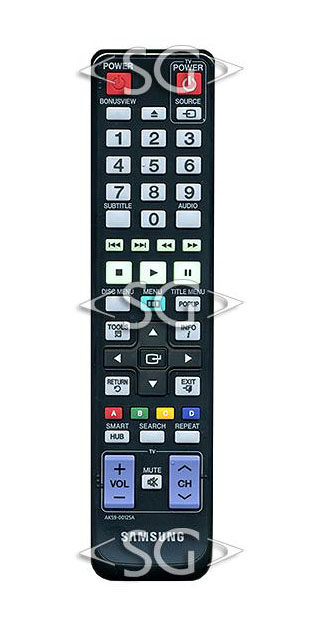 Пульт дистанционного управления для SAMSUNG AK59-00125A (BD PLAYER) /orig./