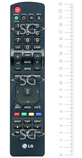 Пульт дистанционного управления для LG AKB72915217 /orig./
