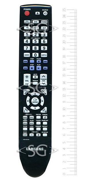 Пульт дистанционного управления для SAMSUNG AH59-02131W home theater /orig./