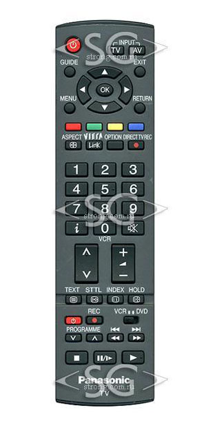 Пульт дистанционного управления для PANASONIC EUR7651110 viera /orig./
