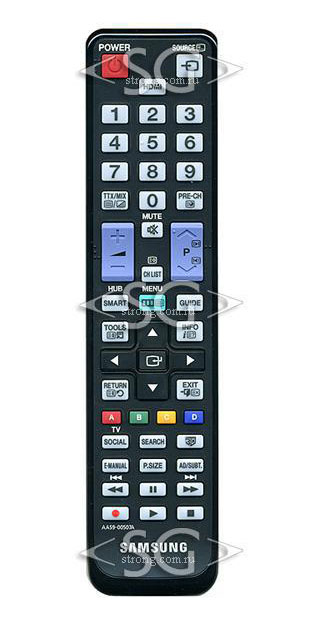 Пульт дистанционного управления для SAMSUNG AA59-00507A (3D tv) /orig./
