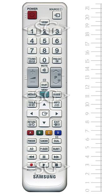 Пульт дистанционного управления для SAMSUNG BN59-01081A белый (=BN59-01014A чёрный) /orig./