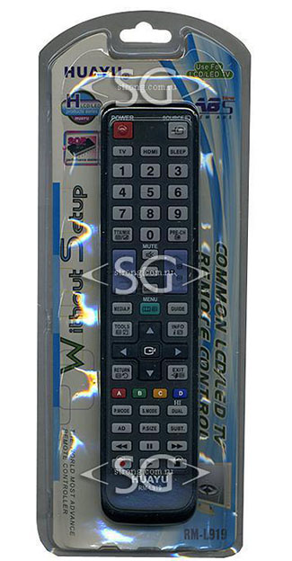 Пульт дистанционного управления для SAMSUNG universal RM-L919 (корпус типа BN59-01014A lcd) блистер