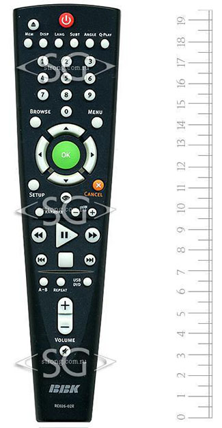 ����� �������������� ���������� ��� BBK RC026-02R  dvd (karaoke, USB)       /orig./