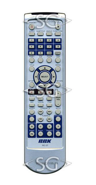 ����� �������������� ���������� ��� BBK RC-37    home theater        /orig./