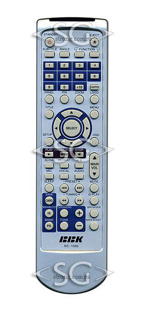 Пульт дистанционного управления для BBK RC-1060 (RC-1050, RC-1070) home theater /orig./