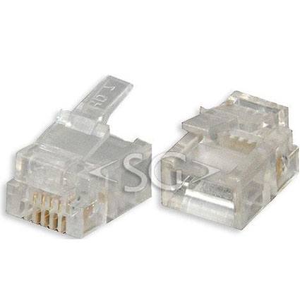 Штекер 6p4c (RJ-11)