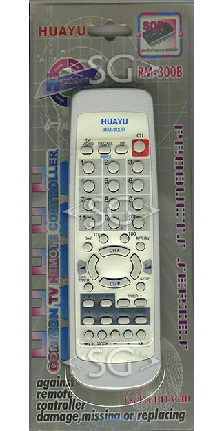 ����� �������������� ���������� ��� HITACHI universal RM-300B (������ ����  CLE-947) �������