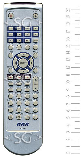 ����� �������������� ���������� ��� BBK RC-52  dvd       /orig./