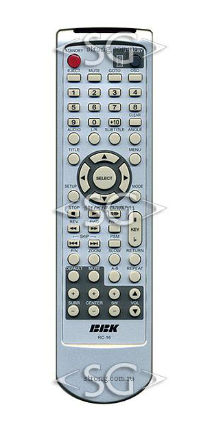Пульт дистанционного управления для BBK RC-16 home theater /orig./