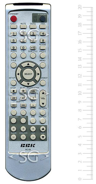 ����� �������������� ���������� ��� BBK RC-09    home theater        /orig./