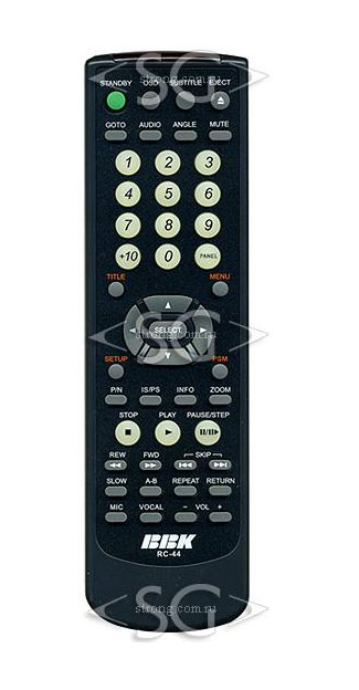����� �������������� ���������� ��� BBK RC-44  dvd/  home theater        /orig./