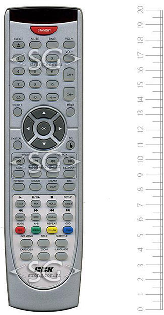 Пульт дистанционного управления для BBK LT1507S tv+dvd /orig./