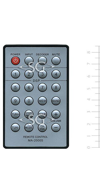 Пульт дистанционного управления для BBK MA-2000S (=MA-1000S) активная акустика /orig./