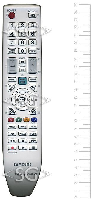 Пульт дистанционнного управления для SAMSUNG BN59-01084A белый (=BN59-01012A чёрный) /orig./