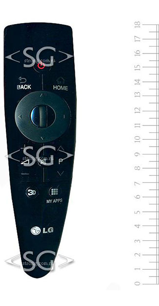 ����� �������������� ���������� ��� LG AN-MR3005 (AKB73596501) MagicMotion black  (������ ����� �������������� ����������!!!)   /orig./