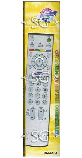 Пульт дистанционного управления для SONY universal RM-618A (корпус типа RM-ED005 (8) lcd) в коробке