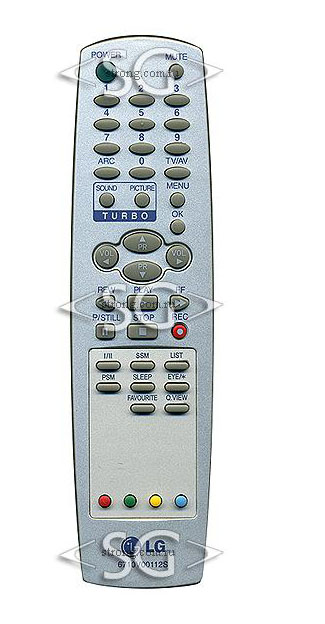 Пульт дистанционного управления для LG 6710V00112S (=77Z+favorite) /orig./