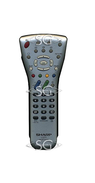Пульт дистанционного управления для SHARP GA387WJSA серебро = GA499WJSB черный /orig./